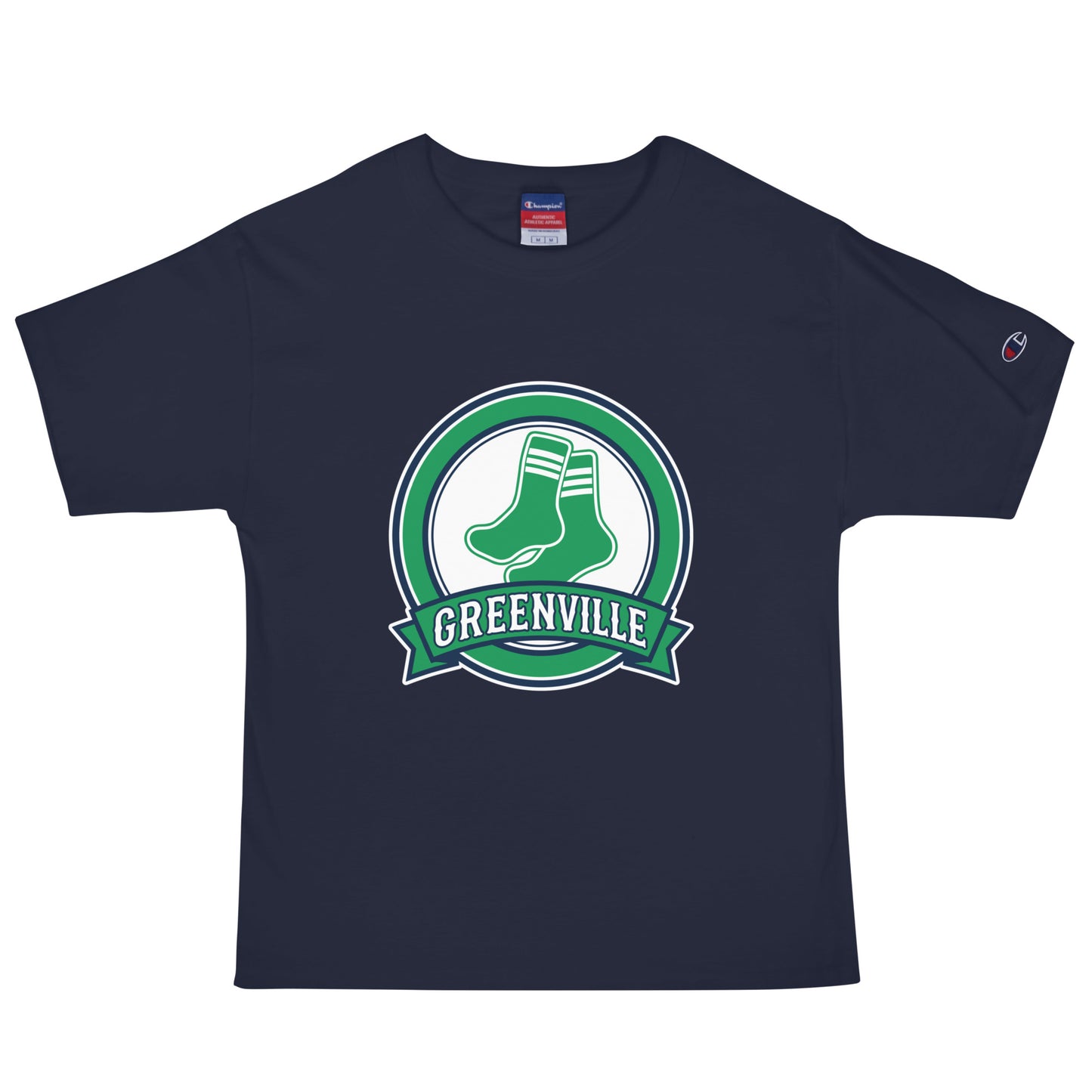 Signature | Champion T-Shirt | Greenville Sox | Badge Logo