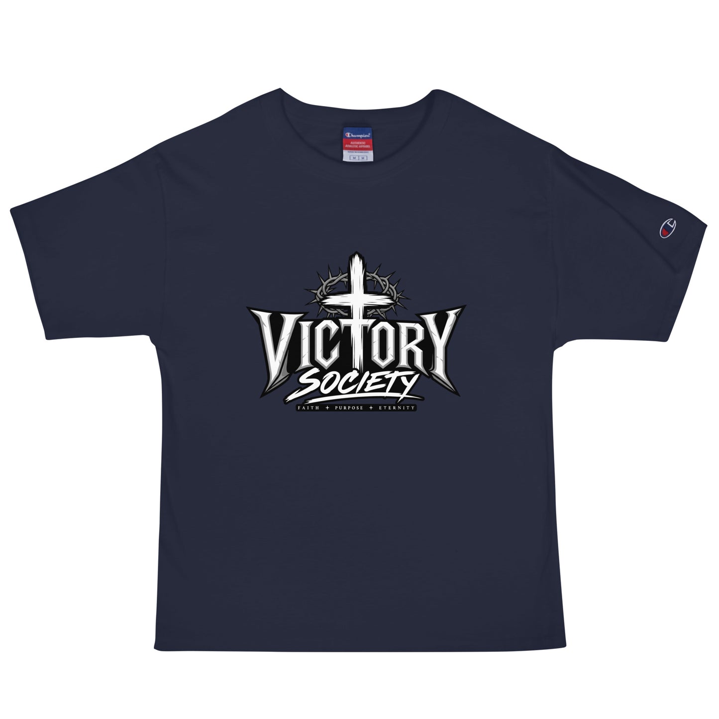 Signature | Champion T-Shirt | Victory Society | Valor Heritage Alliance Logo