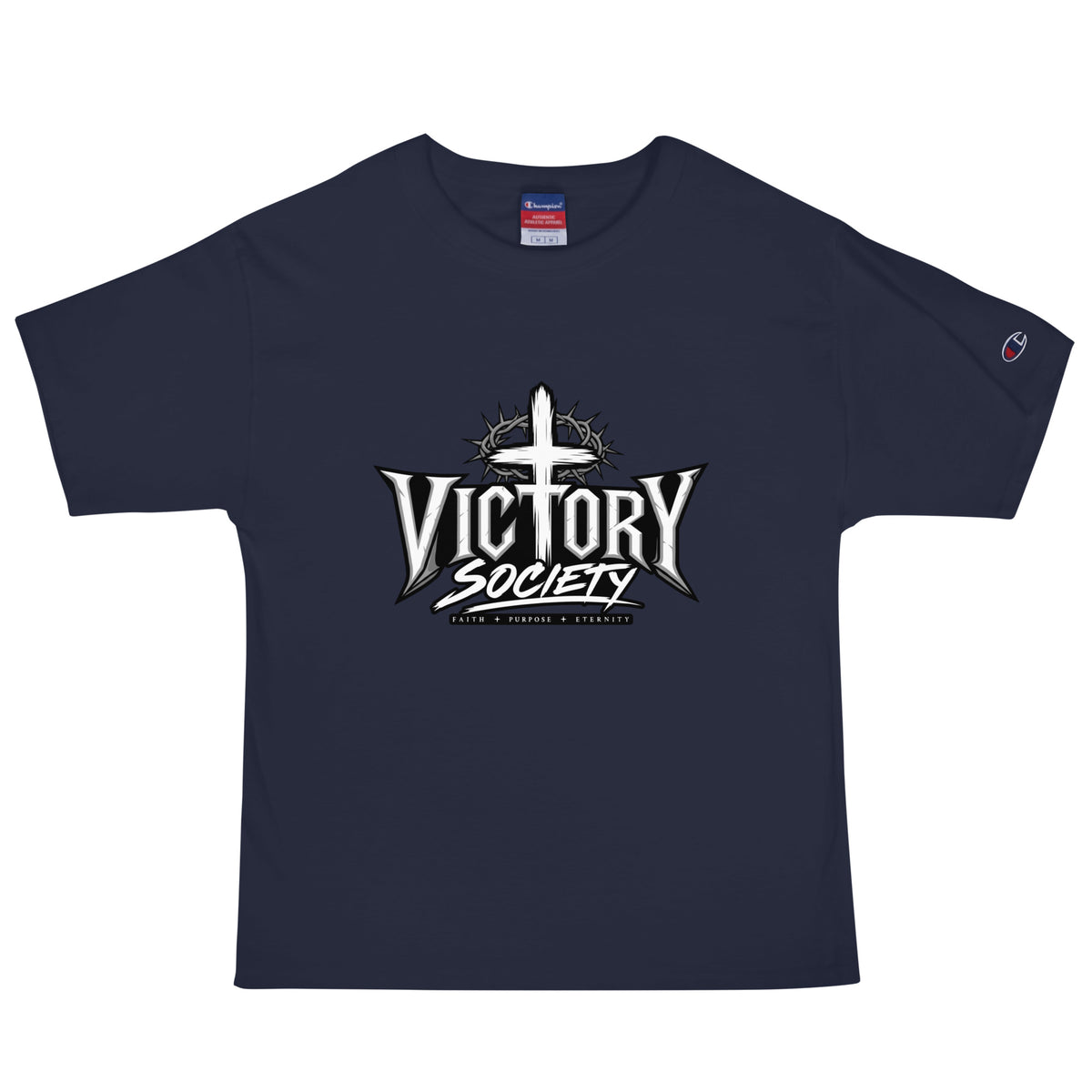 Signature | Champion T-Shirt | Victory Society | Valor Heritage Alliance Logo