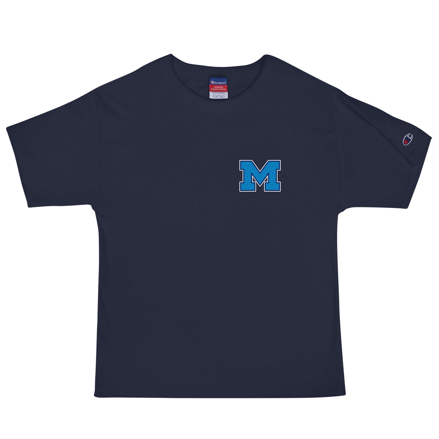 Signature | Champion T-Shirt | Medfield Softball | Lettermark Logo
