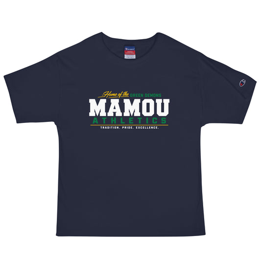 Signature | Champion T-Shirt | Mamou High School | Modern Script Logo