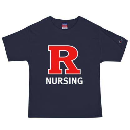 Signature | Champion T-Shirt | Grand View University Nursing | Lettemark Logo