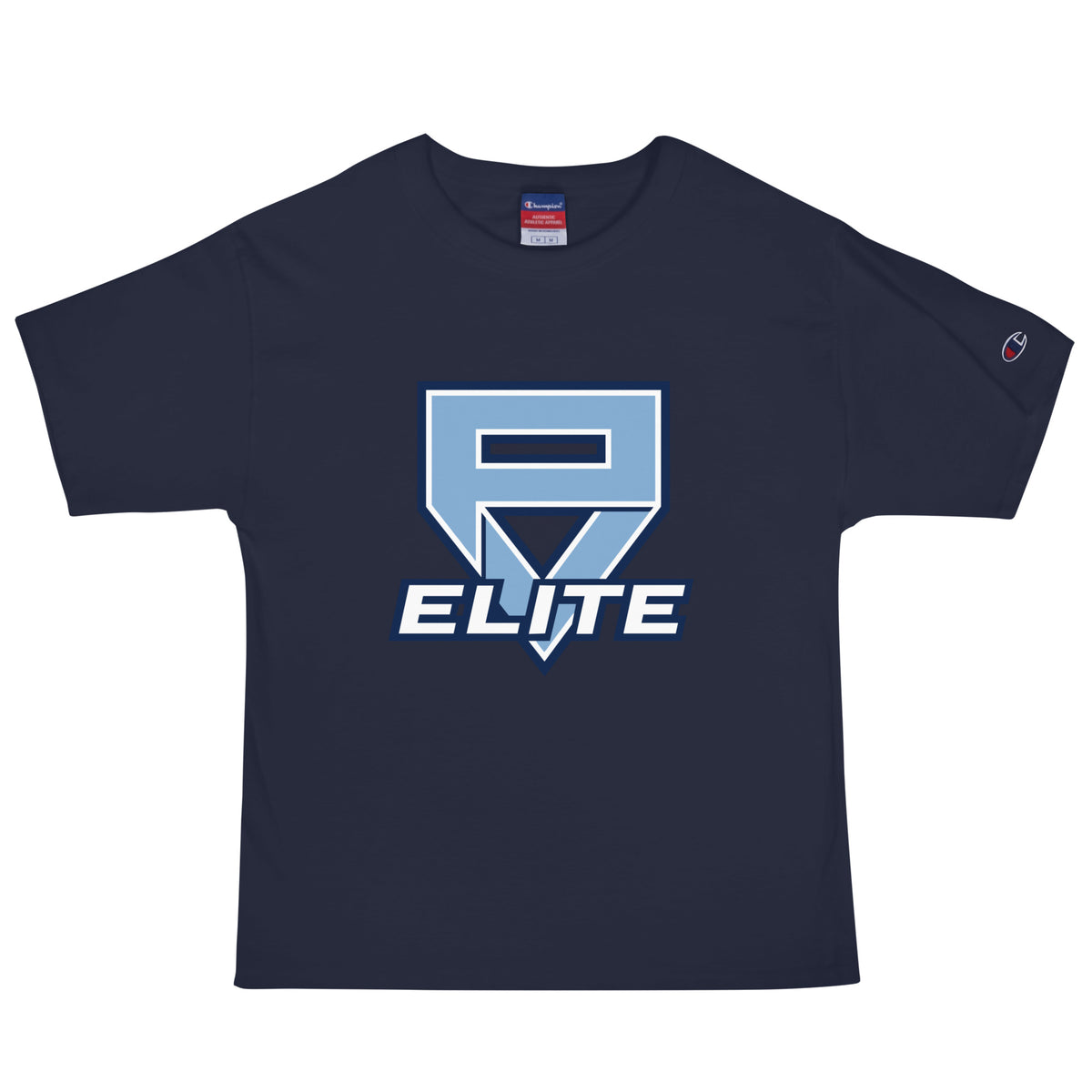 Signature | Champion T-Shirt | PV Elite 7U Baseball | Emblem Logo
