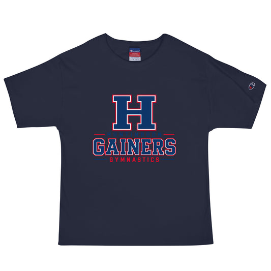 Signature | Champion T-Shirt | HCC Gymnastics | Gainers Emblem Logo
