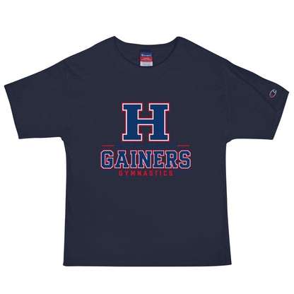 Signature | Champion T-Shirt | HCC Gymnastics | Gainers Emblem Logo