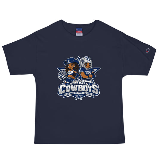 Signature | Champion T-Shirt | Hyde Park Cowboys | Vanguard Logo