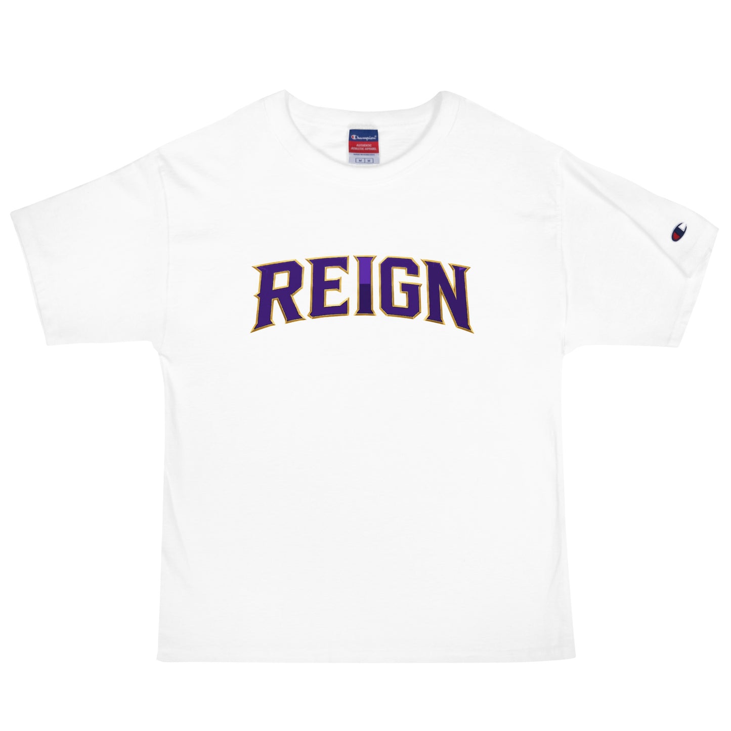 Signature | Champion T-Shirt | REIGN 10U Softball | Script Logo