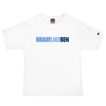 Signature | Champion T-Shirt | Brave Like Ben | Workmark Logo