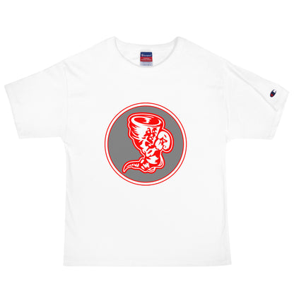 Signature | Champion T-Shirt | Bay High Softball | Badge Logo