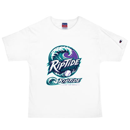 Signature | Champion T-Shirt | RipTide Softball | Crest Logo