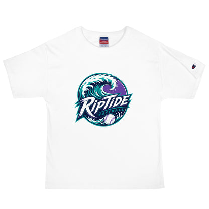 Signature | Champion T-Shirt | RipTide Softball | Emblem Logo
