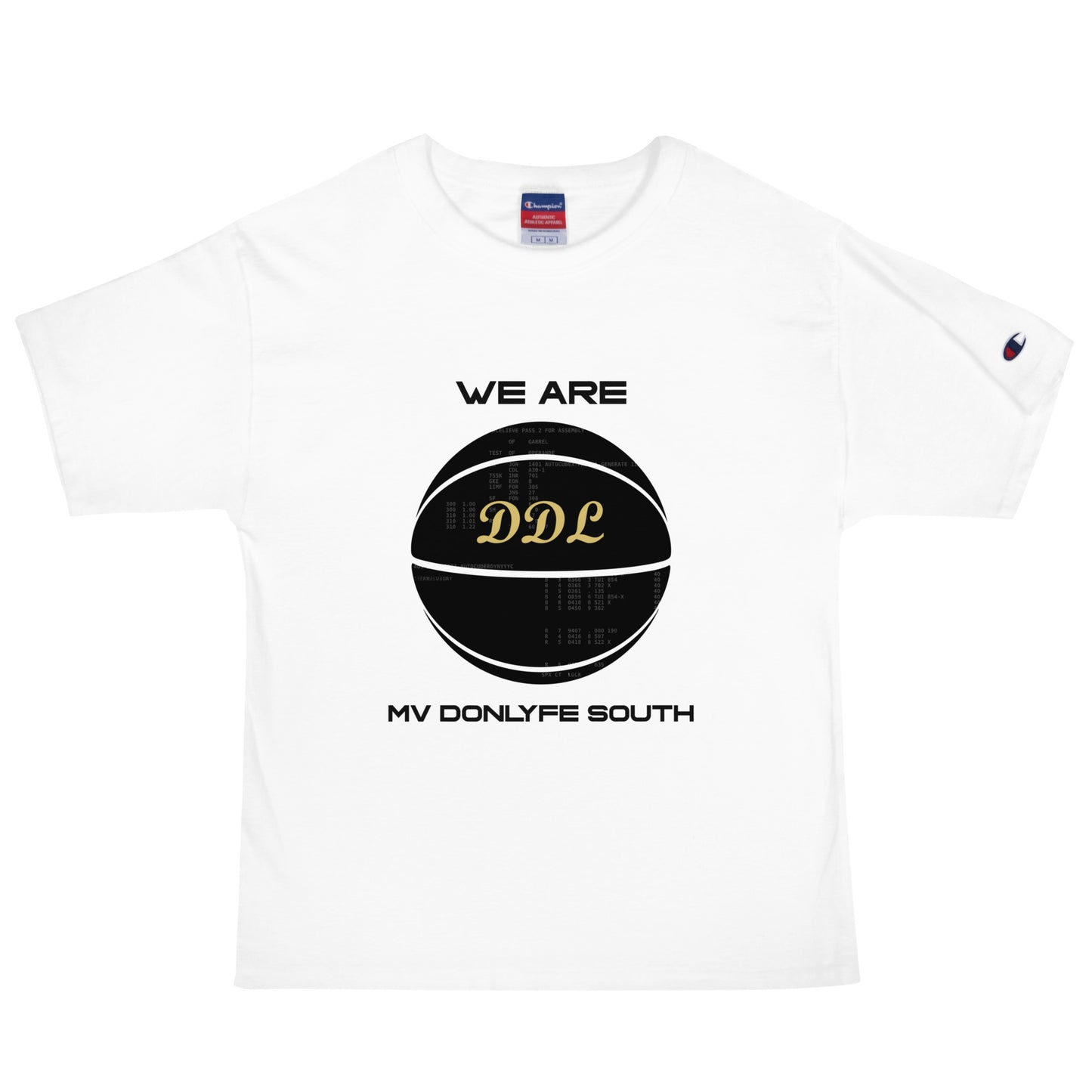Signature | Champion T-Shirt | Official DDL Merchandise | Emblem Logo