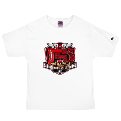 Signature | Champion T-Shirt | San Diego Youth Aztecs Football 11u Air Raiders | Shield Logo