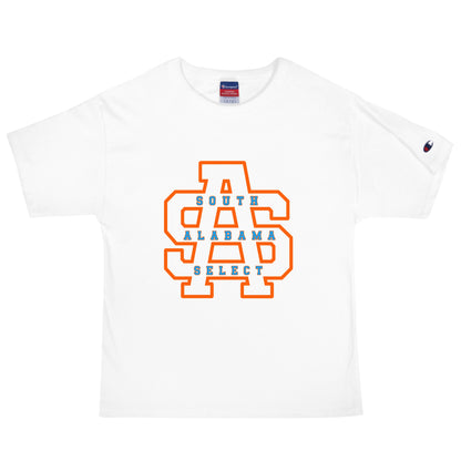 Signature | Champion T-Shirt | South Alabama Select 8U | Letter Crest Logo