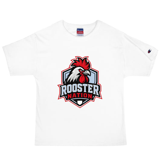 Signature | Champion T-Shirt | Rooster Nation | Shield Logo