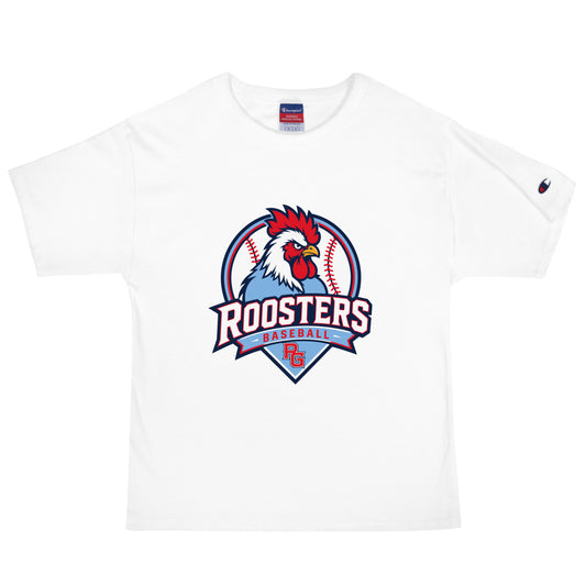 Signature | Champion T-Shirt | Rooster Nation | Athletic Crest Logo