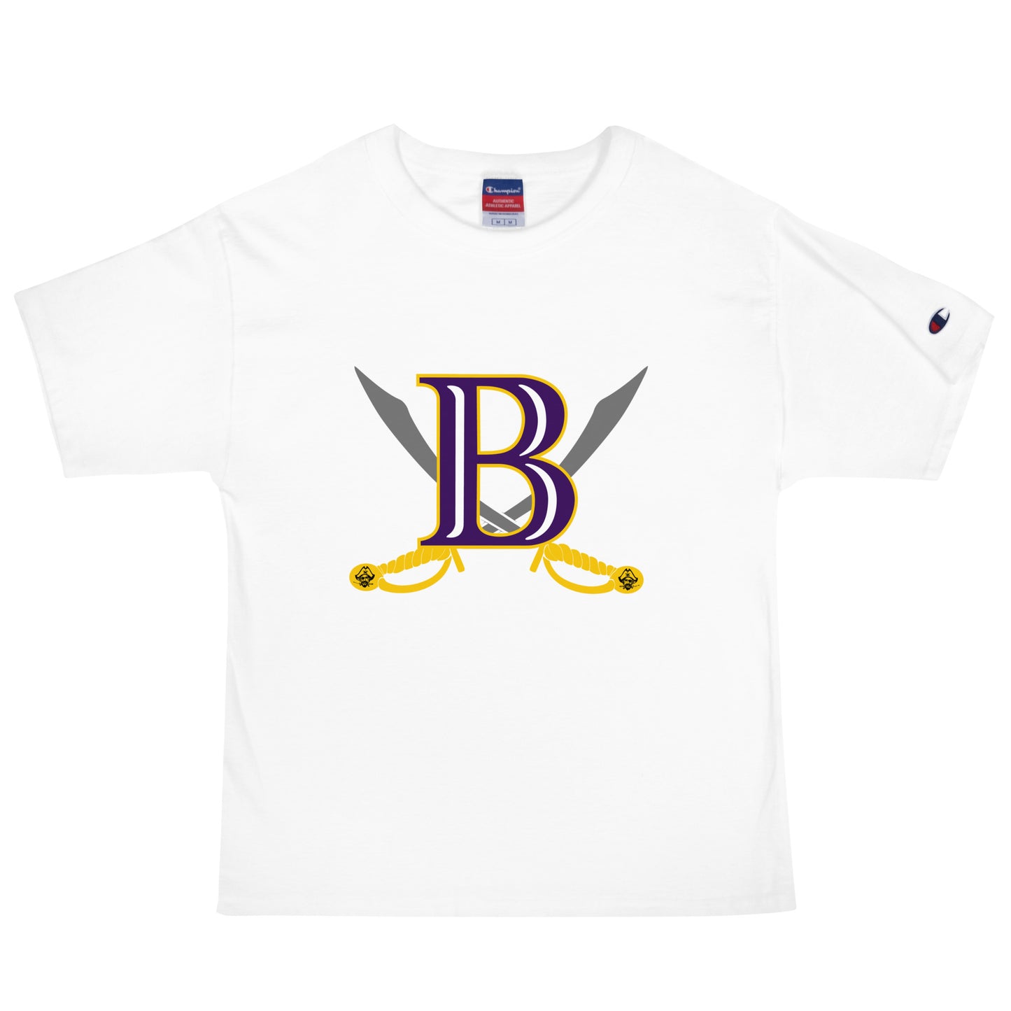 Signature | Champion T-Shirt | Belton Youth Football Pirates | Vanguard Logo
