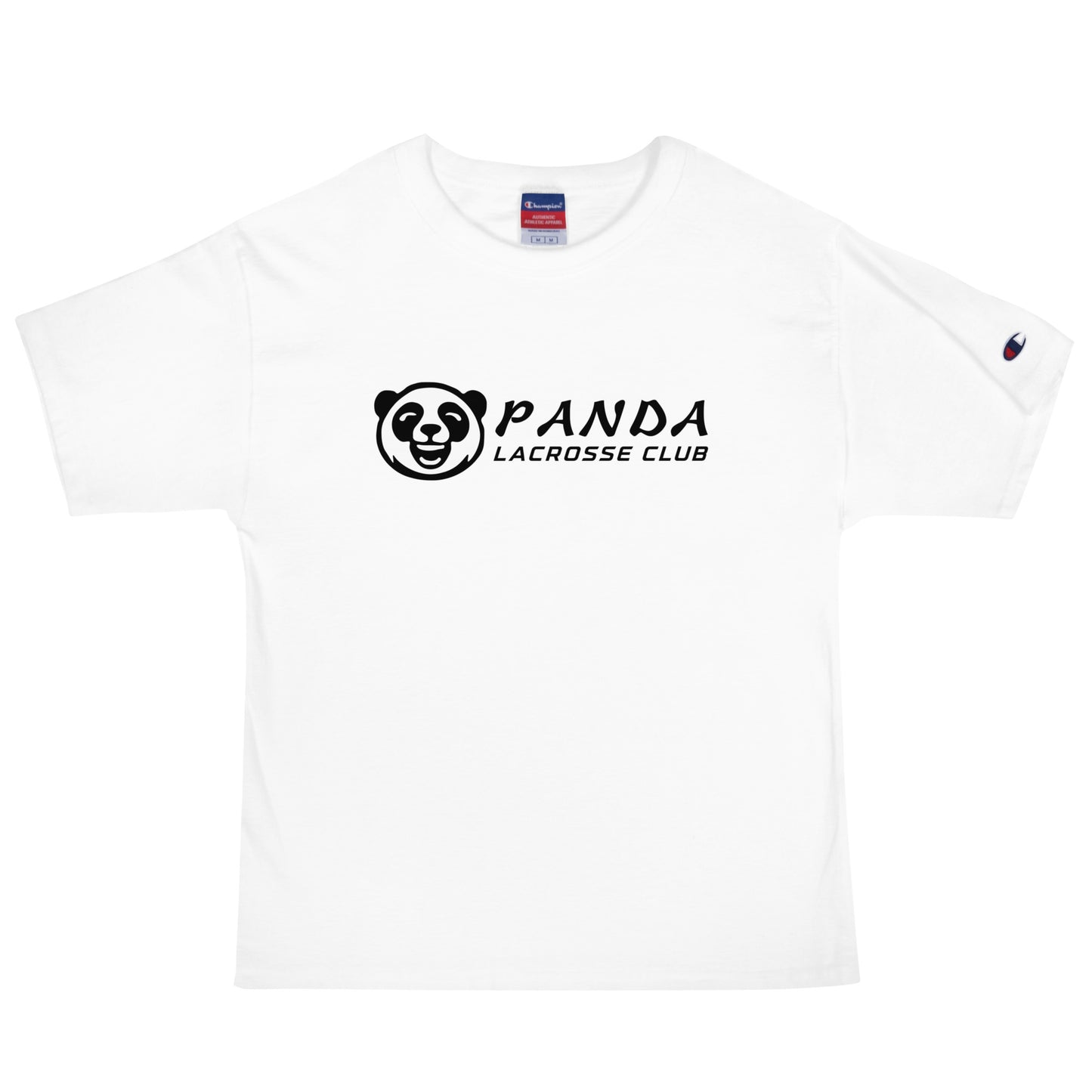 Signature | Champion T-Shirt | Panda Lacrosse Club | Crest Logo