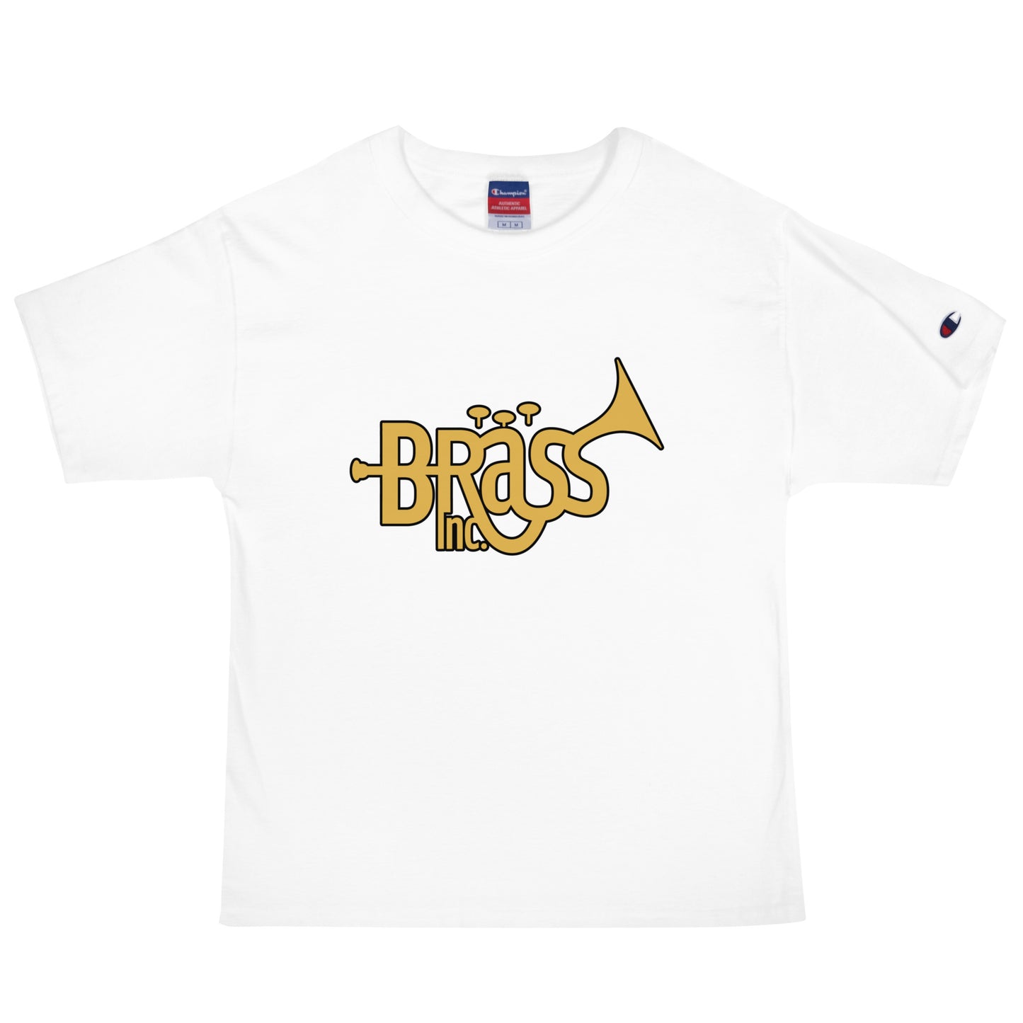 Signature | Champion T-Shirt | Brass Inc. | Emblem Logo