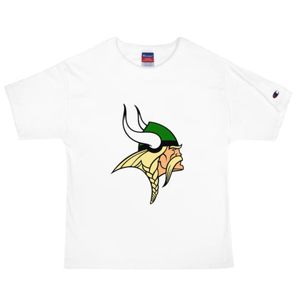 Signature | Champion T-Shirt | Langley High School Girls Varsity Lacrosse | Crest Logo