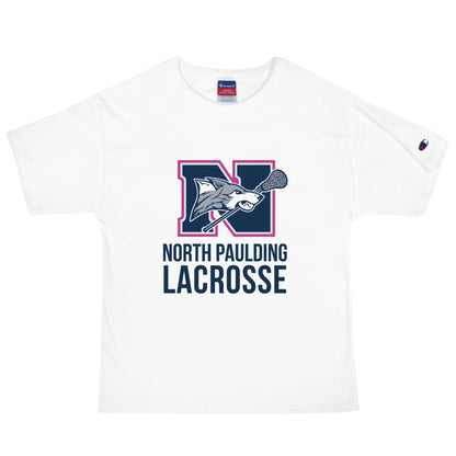 Signature | Champion T-Shirt | North Paulding Lacrosse | Vanguard Logo