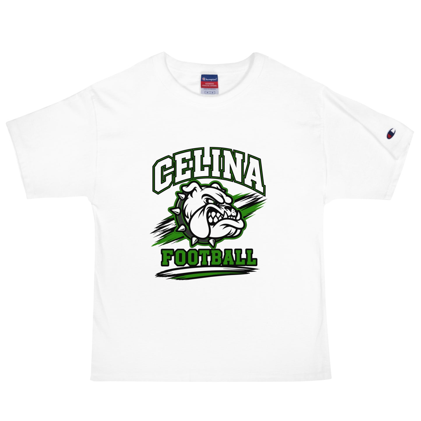 Signature | Champion T-Shirt | Celina Black Football | Emblem Logo