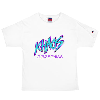 Signature | Champion T-Shirt | Khaos Softball | Atlhetics Logo