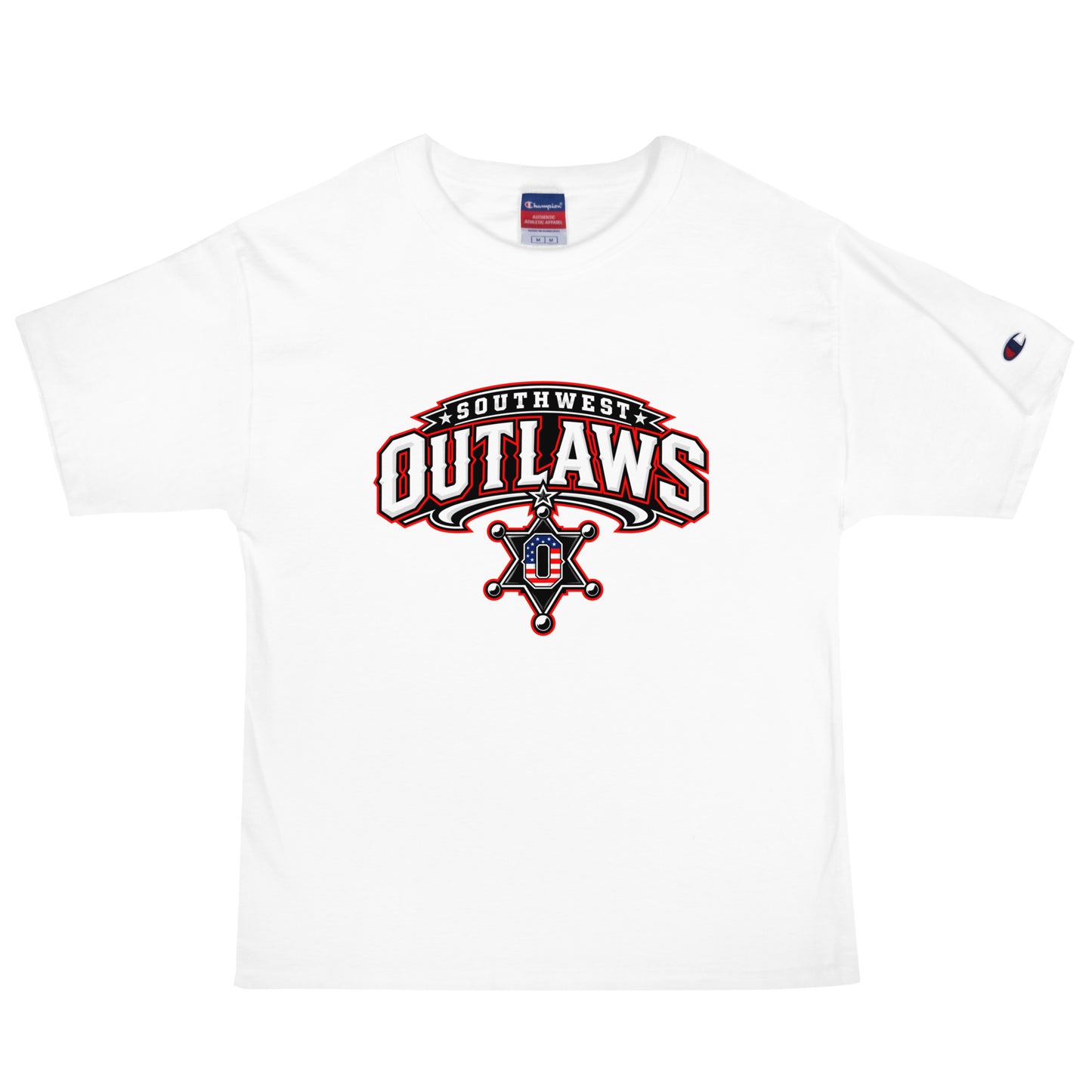 Signature | Champion T-Shirt | Southwest Outlaws | Vanguard Logo