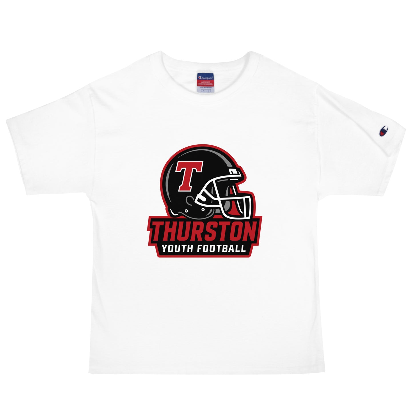 Signature | Champion T-Shirt | Thurston Youth Football | Crest Logo