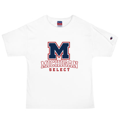 Signature | Champion T-Shirt | Michigan Select Baseball | Emblem Logo