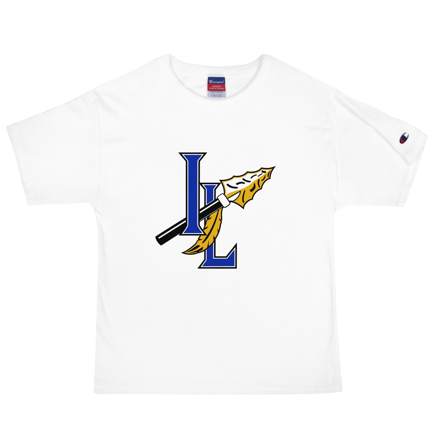 Signature | Champion T-Shirt | Indian Land Middle School Volleyball | Spear Athletic Logo