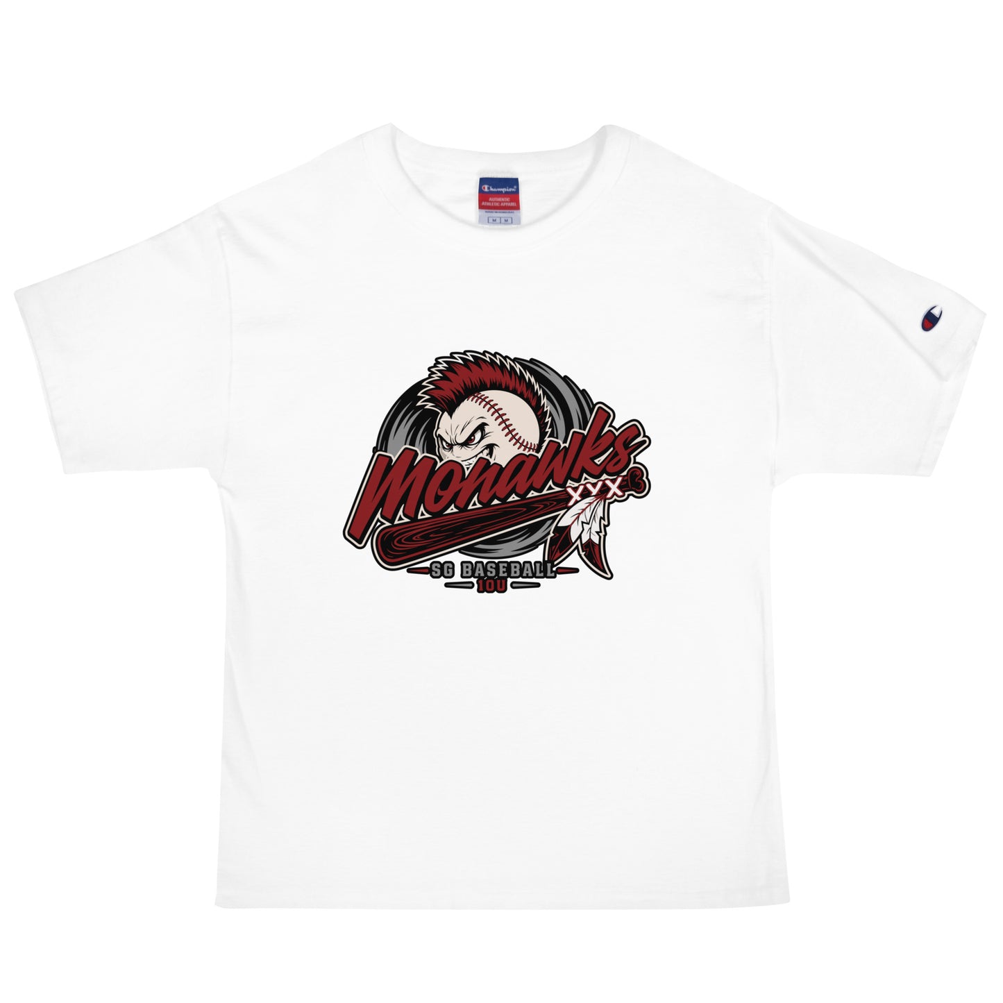 Signature | Champion T-Shirt | Mohawks | Valor Logo