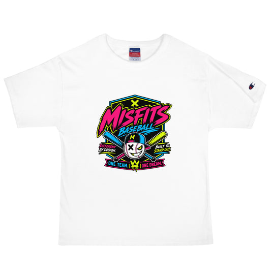 Signature | Champion T-Shirt | Misfits Baseball | Valor Logo
