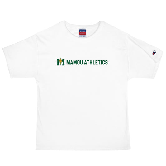 Signature | Champion T-Shirt | Mamou High School | Emblem Logo