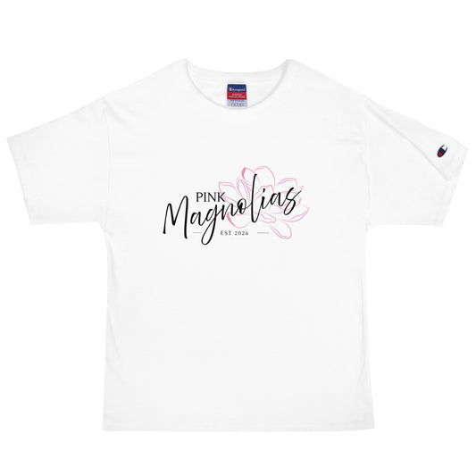 Signature | Champion T-Shirt | Pink Magnolias Dance | Lettermark Logo