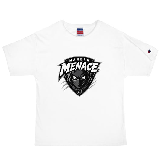 Signature | Champion T-Shirt | Mandan Menace | Shield Logo