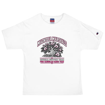 Signature | Champion T-Shirt | Pink Magnolias Dance | Crest Logo