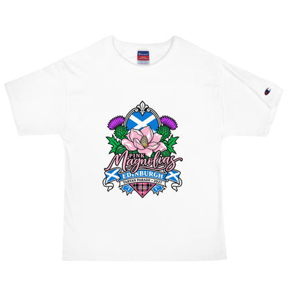 Signature | Champion T-Shirt | Pink Magnolias Dance | Valor Logo
