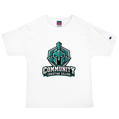 Signature | Champion T-Shirt | Community Christian College | Vanguard Athletic Logo