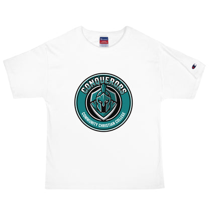 Signature | Champion T-Shirt | Community Christian College | Badge Logo
