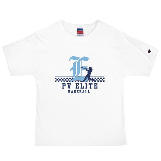 Signature | Champion T-Shirt | PV Elite 7U Baseball | Valor Logo