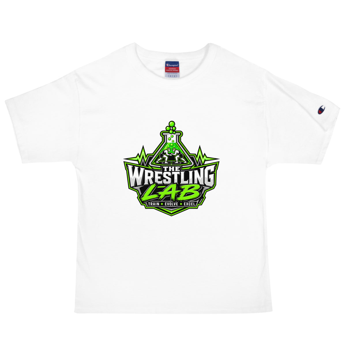 Signature | Champion T-Shirt | The Wrestling Lab | Emblem Logo