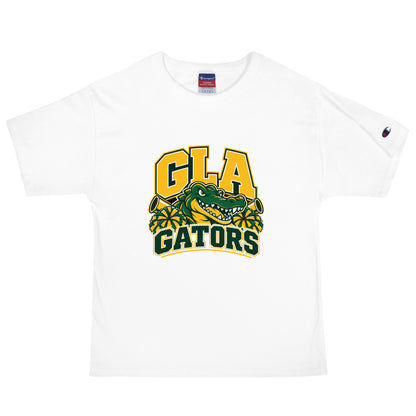 Signature | Champion T-Shirt | GLA Gators Cheer Team | Emblem Logo
