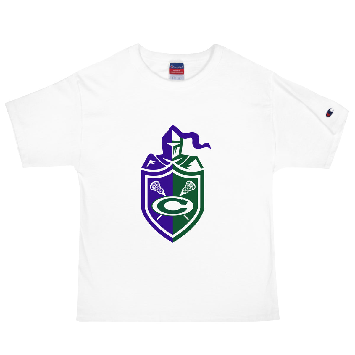 Signature | Champion T-Shirt | Central West Girls Lacrosse | Crest Logo