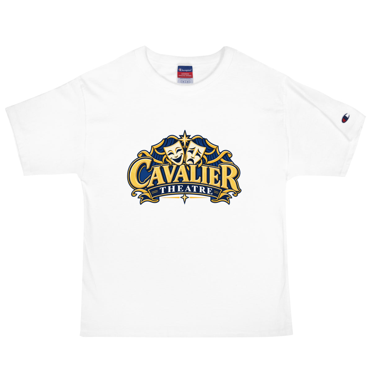 Signature | Champion T-Shirt | Cavalier Theatre Troupe | Emblem Logo