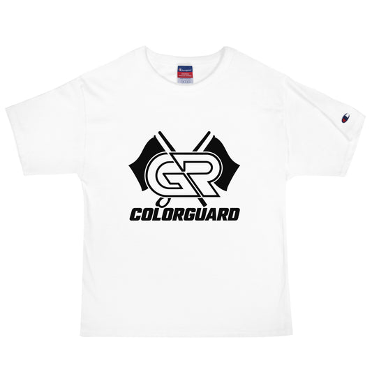Signature | Champion T-Shirt | George Ranch High School Colorguard | Crest Logo