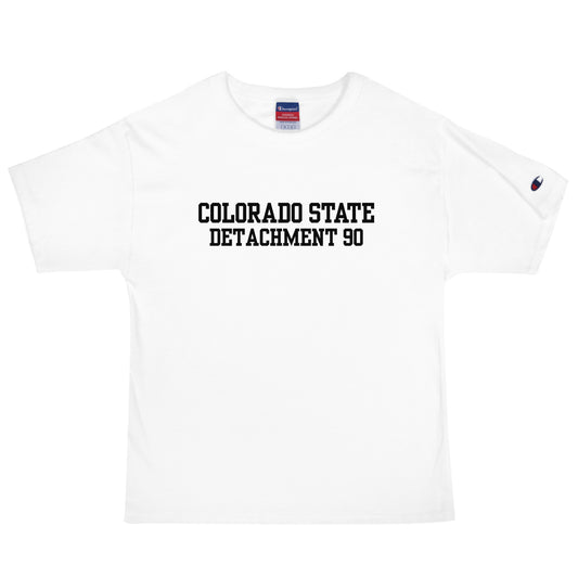 Signature | Champion T-Shirt | Colorado State Detachment 90 | Modern Script Logo