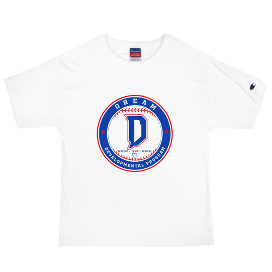 Signature | Champion T-Shirt | Dream Developmental Program | Badge Logo