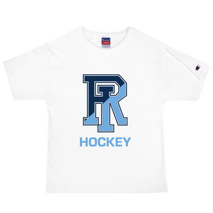 Signature | Champion T-Shirt | URI Men’s Hockey | Vanguard Logo