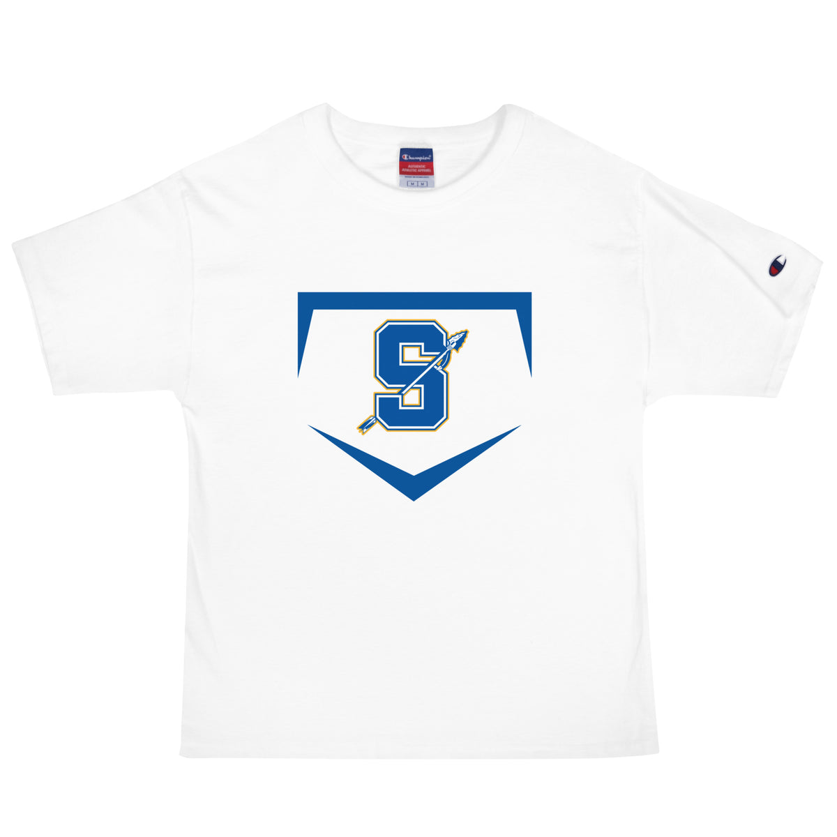 Signature | Champion T-Shirt | Senatobia Warriors Baseball | Valor Logo